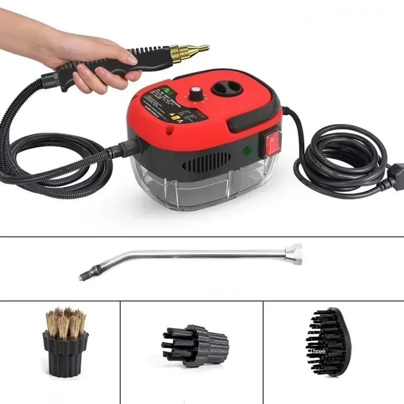 2500W High Temperature and Pressure Handheld Steam Cleaners Air Conditioner Kitchen Hood Car Steam Clean Machine Floor Cleaning