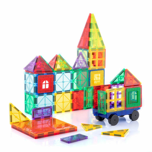 Innovagoods 3D Magnetic Building Blocks Magoks Innovagoods 57 Pieces