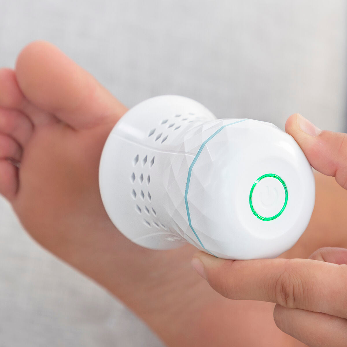 Innovagoods Rechargeable Pedicure File With Integrated Vacuum Sofeem Innovagoods