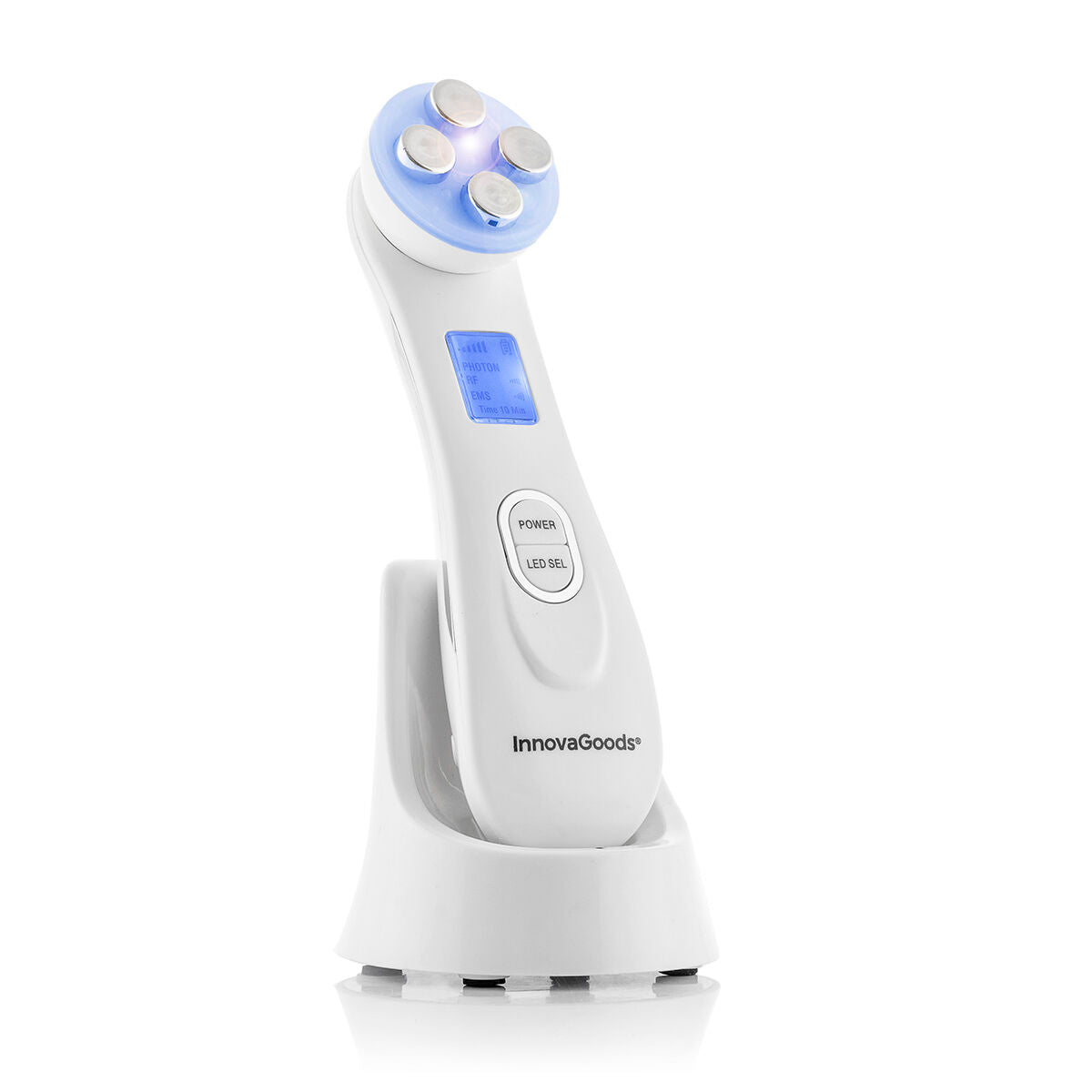 Innovagoods Facial Massager With Radiofrequency, Phototherapy And Electrostimulation Wace Innovagoods