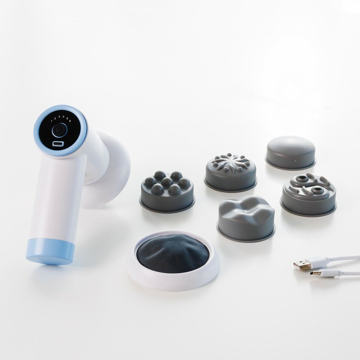 Innovagoods 6-In-1 Rechargeable Anti-Cellulite Massage Gun Cellygun Innovagoods