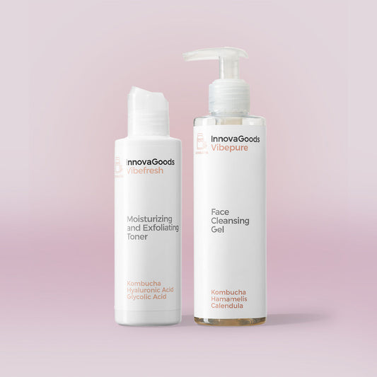 Innovagoods Face Cleansing Duo Pack Kombucha Innovagoods